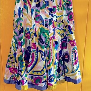 Etro  summer bohemian yet tailored skirt..